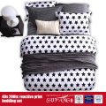 133*72 Printed Black White Bed Linen for Hotel/Home Use